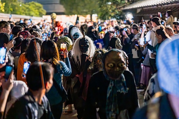 2024年「うずまさ百鬼夜行」の模様