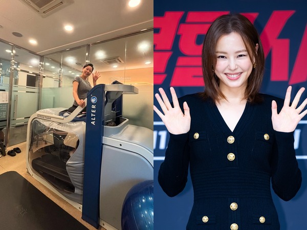 出産間近！第2子妊娠中のイ・ハニ、大きなお腹でランニングも余裕の表情「まさに女優魂」【PHOTO】