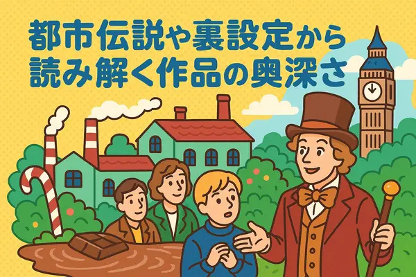 チャーリーとチョコレート工場が放送禁止の理由とは？怖い・やばいと噂される真相や都市伝説も徹底解説！