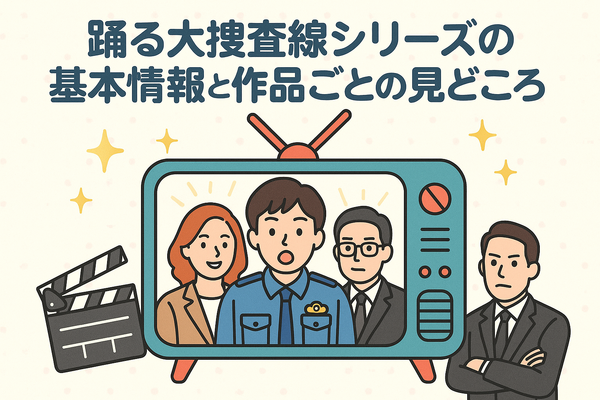 踊る大捜査線が再放送しない理由とは？配信サービスと視聴順番も徹底解説！
