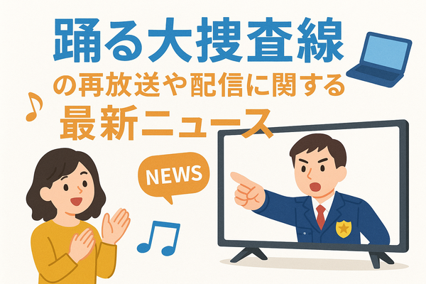 踊る大捜査線が再放送しない理由とは？配信サービスと視聴順番も徹底解説！