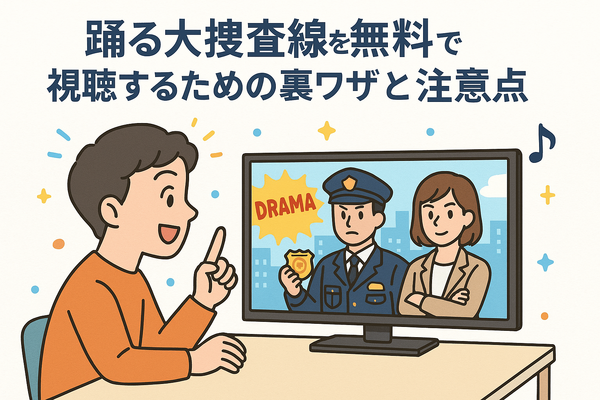 踊る大捜査線が再放送しない理由とは？配信サービスと視聴順番も徹底解説！