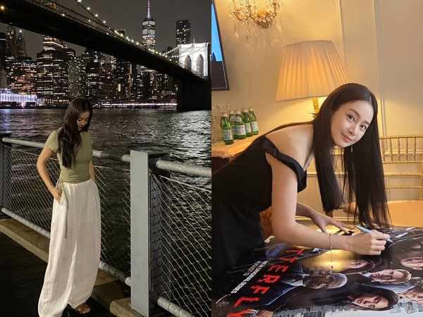 “韓国で最も美しい女優” キム・テヒ、2年ぶりにSNS更新。ニューヨークでの美貌SHOTに「信じられない」【PHOTO】
