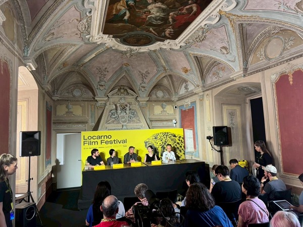 『旅と日々』記者会見　Locarno Film Festival / Ti-Press