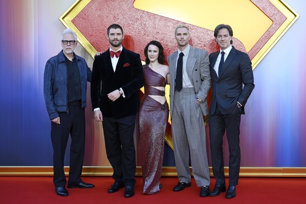 『スーパーマン』監督＆キャスト／ロンドンプレミア Photo by Ben Montgomery/Getty Images