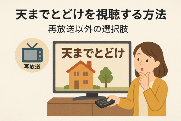 天までとどけ再放送しない理由とは？配信情報やDVD化の可能性も解説