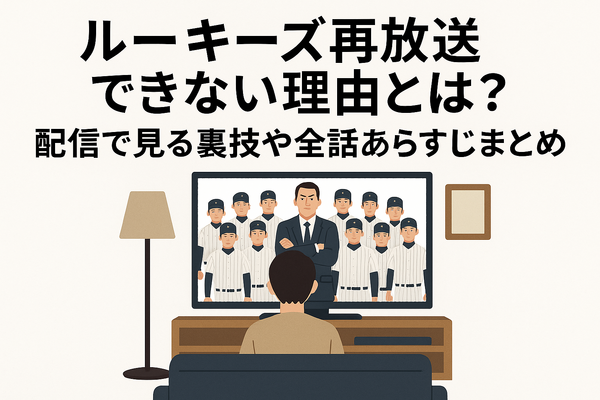 「ルーキーズ」再放送できない理由とは？配信で見る裏技や全話あらすじまとめ