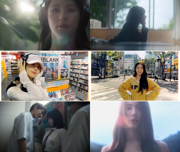 「グラスハート(GLASS HEART)」の「永遠前夜／Forever Eve」ミュージックビデオキャプチャ