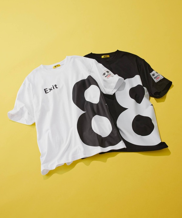 コラボTシャツ ￥3,490（税込）／『8番出口』 × and ST アパレルコラボ