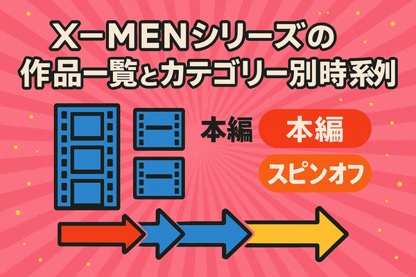 X‑MENシリーズの時系列が丸わかり！公開順・視聴順・オリジナルから最新作まで徹底解説
