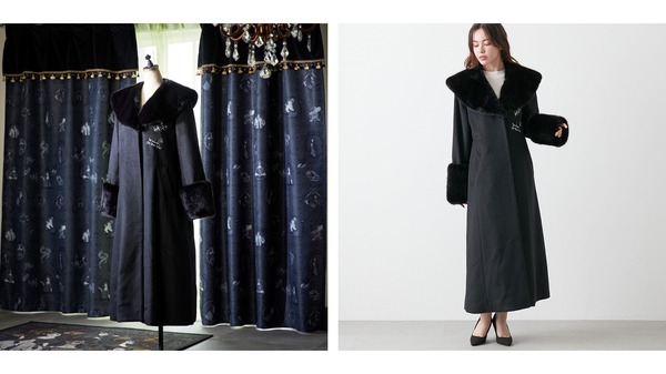 ボリュームファーコート「ヴィランズ」24,000円（税込）