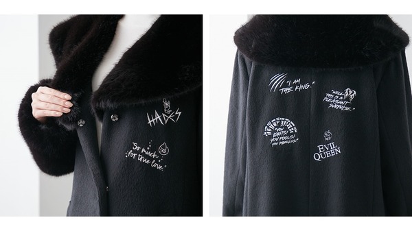 ボリュームファーコート「ヴィランズ」24,000円（税込）