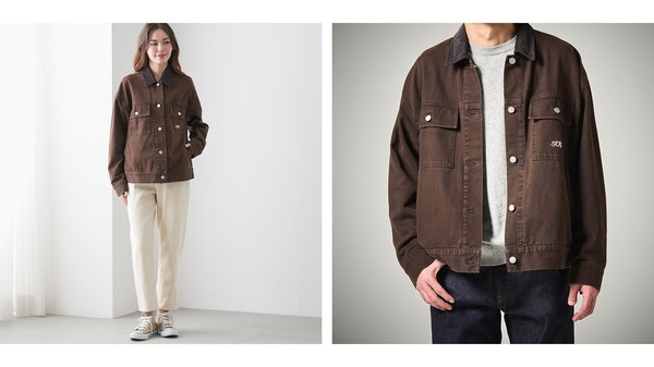 ユニセックスブラウンデニムジャケット「ライオン・キング/スカー」9,990円（税込）