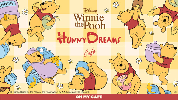 「くまのプーさん」OH MY CAFE