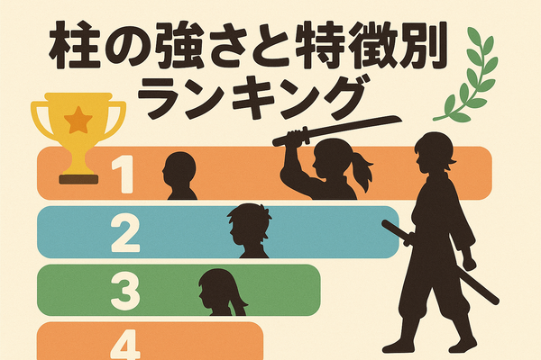 鬼滅の刃の柱メンバーとは？全柱の名前・プロフィール・強さ・稽古編まとめ