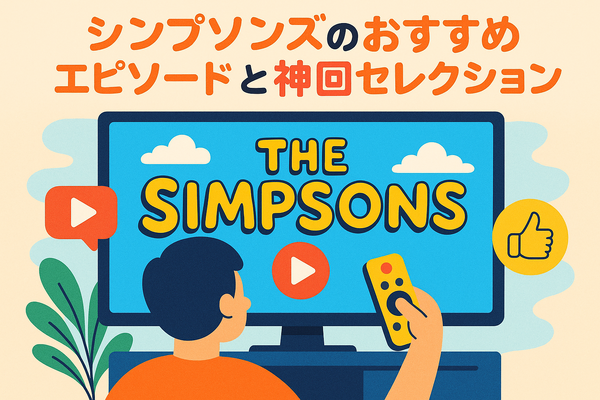 ザ・シンプソンズを配信で見るならどこ？ディズニープラスのメリットと他サービス比較