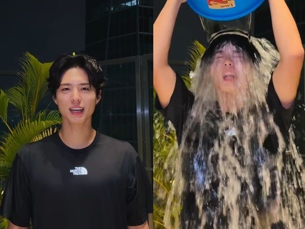 パク・ボゴムが氷バケツ・チャレンジ。次に指名した俳優たちは?