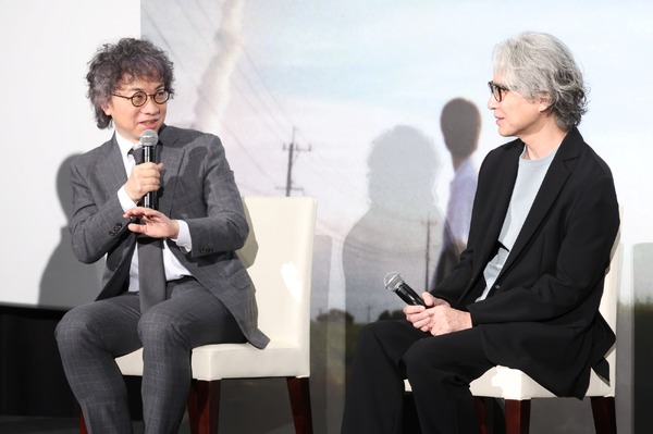 新海誠 、吉岡秀隆『秒速5センチメートル』完成披露試写会舞台挨拶