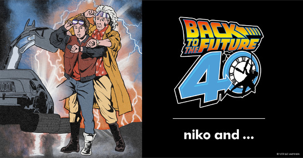 「niko and ...」×「バック・トゥ・ザ・フューチャー」コラボレーション