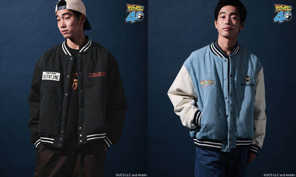 刺繍スタジャン 18,000円（税込）カラー展開：ブラック / ブルー サイズ：M / L