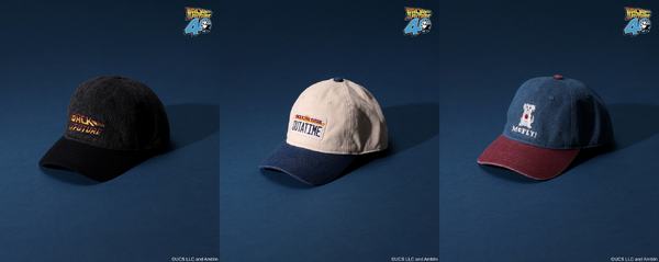 キャップ 3,630円（税込）カラー展開：ブラック / アイボリー / ブルー サイズ：Free