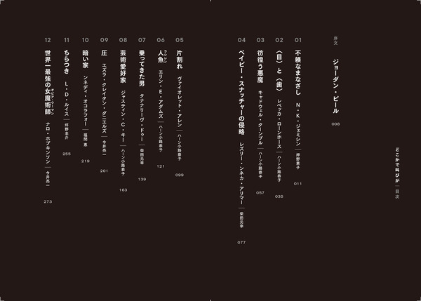 「どこかで叫びが ニュー・ブラック・ホラー作品集」