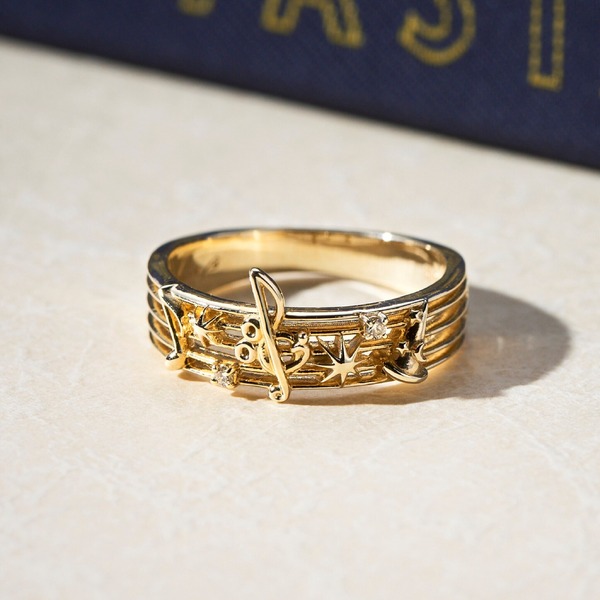 10金オーダーリング［日本製］「ファンタジア」￥99,000（税込）