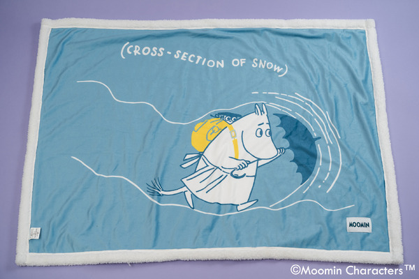 シープボアひざ掛け（パープル/ブルー）各2,200円（税込）