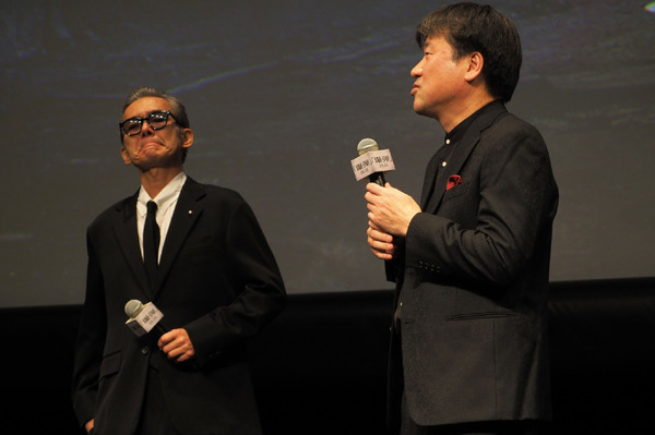 渡部篤郎、 佐藤二朗／『爆弾』ジャパンプレミア試写会