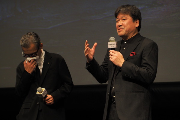 渡部篤郎、佐藤二朗『爆弾』ジャパンプレミア試写会舞台挨拶