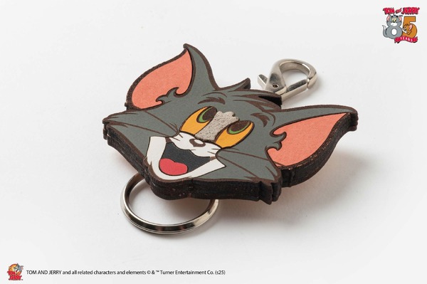 OJAGA DESIGN トムとジェリー [トム] キーホルダー（フェイス）