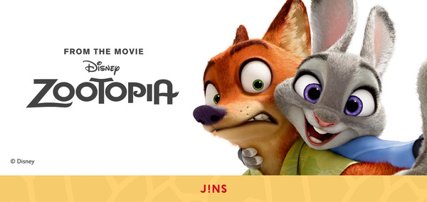 JINS / Disneyモデル「ZOOTOPIAデザイン」