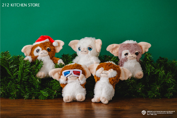 グレムリン マスコットオーナメント（サンタ帽 / ホワイト / パープル / 3Dメガネ / めかくし） 各 ￥2,200