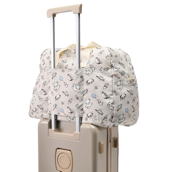 「POOH TRAVEL」ポケッタブルバッグ