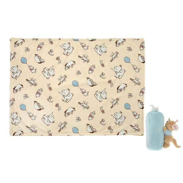 「POOH TRAVEL」ブランケット