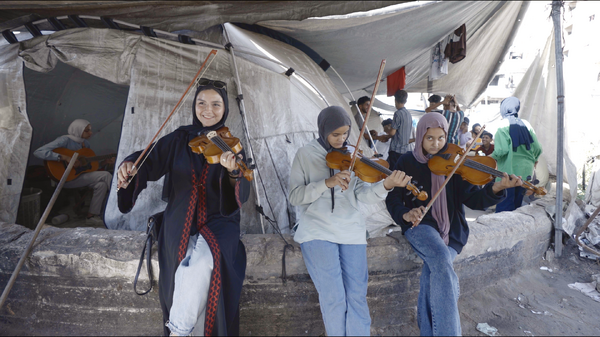 『ガザからの声　Episode2「ミュージシャン・アハマドのメッセージ」』（C）UPLINK Co. ALEF MULTIMEDIA