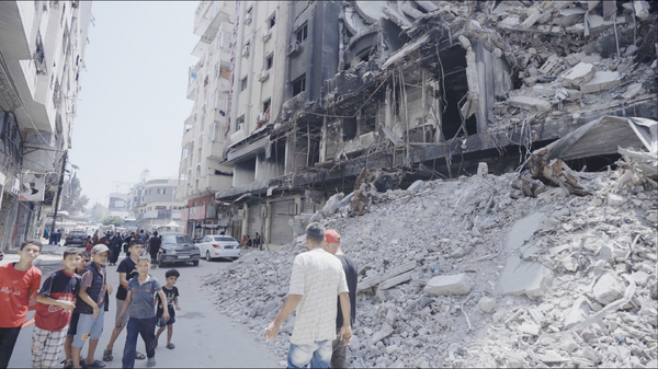 『ガザからの声　Episode2「ミュージシャン・アハマドのメッセージ」』（C）UPLINK Co. ALEF MULTIMEDIA