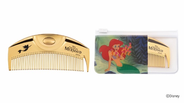 ラブクロム/ディズニー/アリエル/K24GPツキ ゴールド