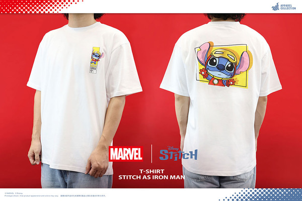【ホットトイズ・アパレル】Ｔシャツ『マーベル｜スティッチ』