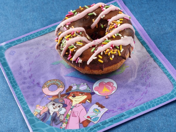 『ズートピア』に登場するドーナツをイメージしたチョコドーナツ ©Disney
