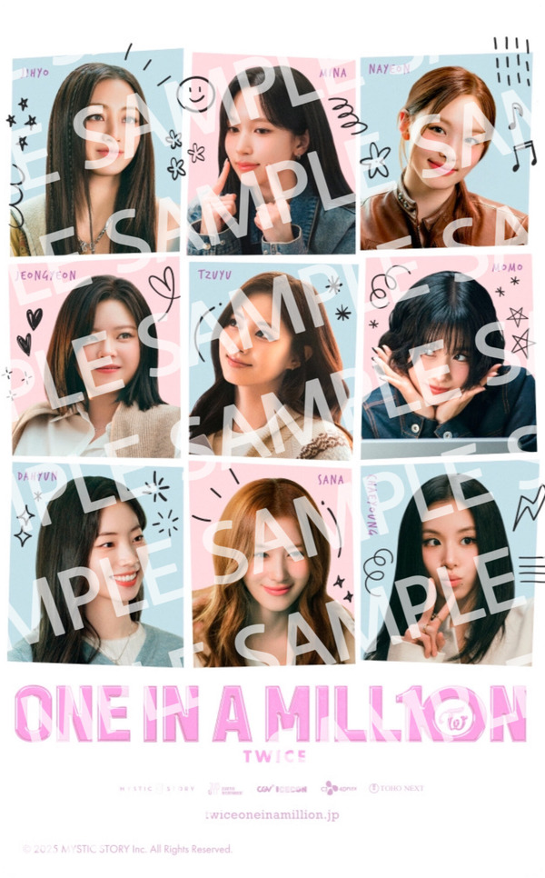 『ONE IN A MILL10N』入場者特典ⓒ 2025 MYSTIC STORY Inc. All Rights Reserved.