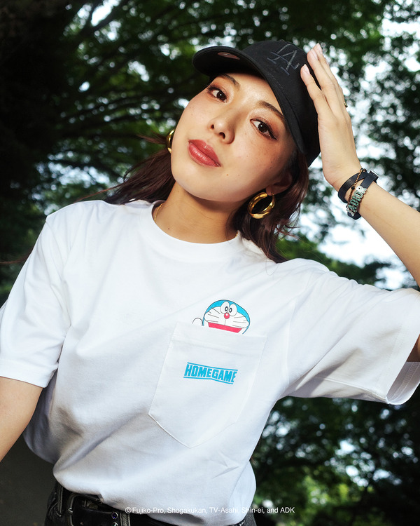 [DORAEMON POCKET TEE] S-XXL/¥5,500-(IN TAX)