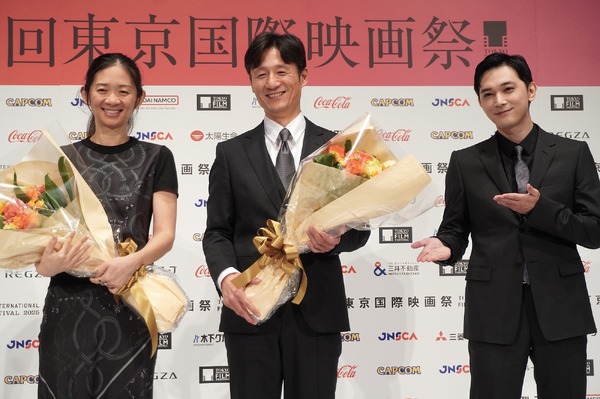 李相日監督、クロエ・ジャオ監督、吉沢亮／第38回東京国際映画祭の「黒澤明賞」授賞式