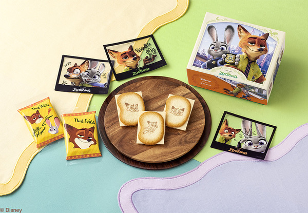 『ズートピア/ショコラサンド「見ぃつけたっ」』10枚入 1,398円(本体価格1,295円)