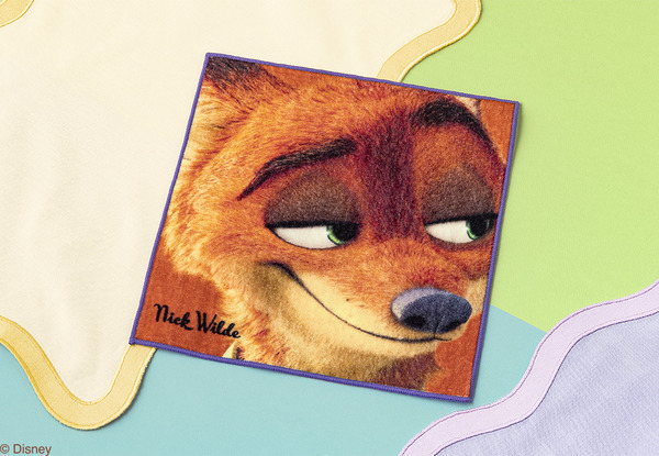 ズートピア/ミニタオルA 各 650円(本体価格591円)