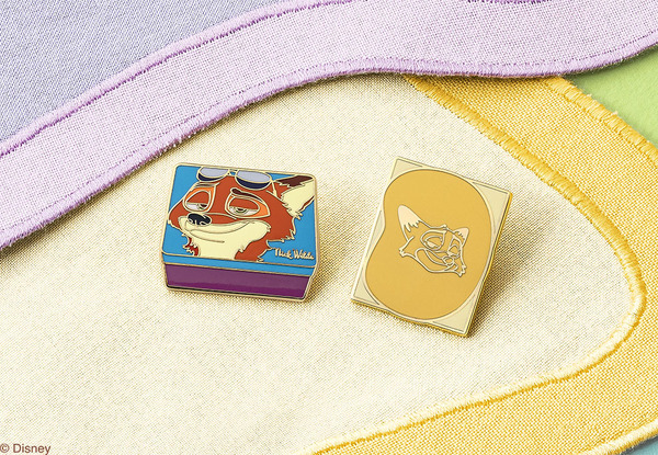 ズートピア/ピンバッジ(単品)1,200円(本体価格1,091円)