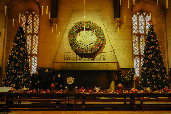 大広間「ホグワーツ・イン・ザ・スノー」Warner Bros. Studio Tour Tokyo – The Making of Harry Potter.