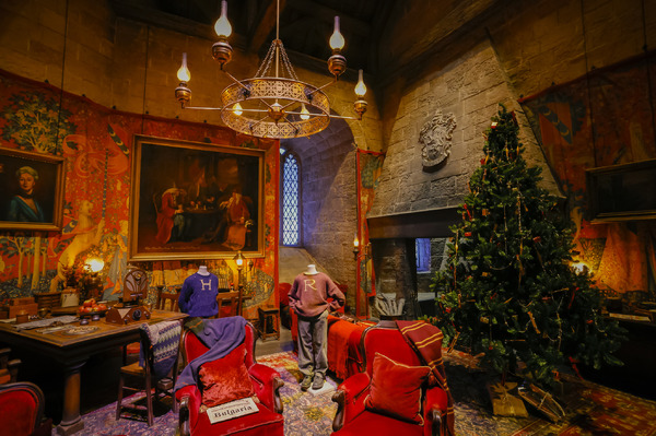 談話室「ホグワーツ・イン・ザ・スノー」Warner Bros. Studio Tour Tokyo – The Making of Harry Potter.