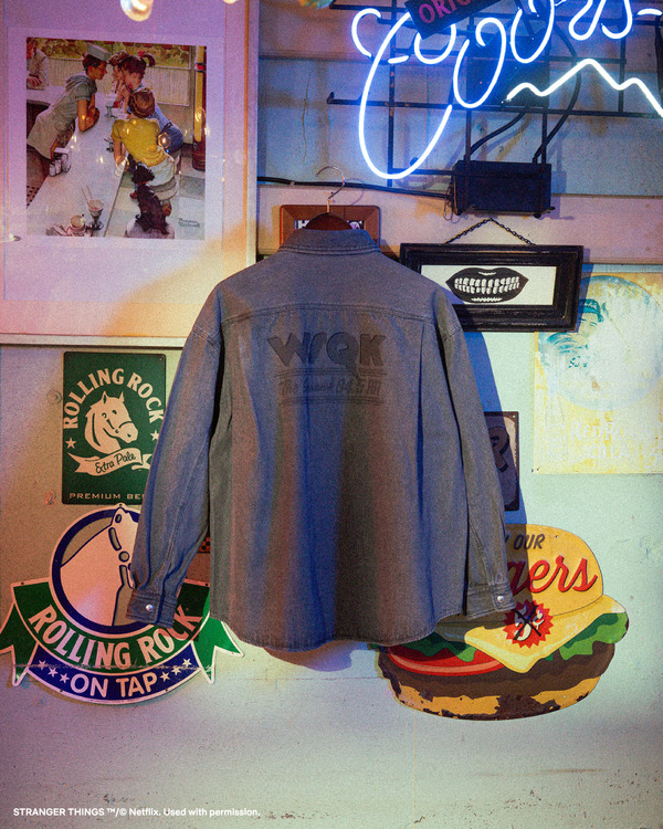 デニムシャツ/Gray Mixture/￥9,900