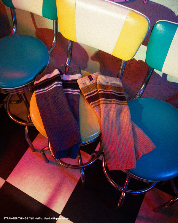 レッグウォーマー/Charcoal Gray,Light Brown/￥4,290